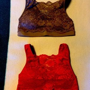 Bralettes with padding